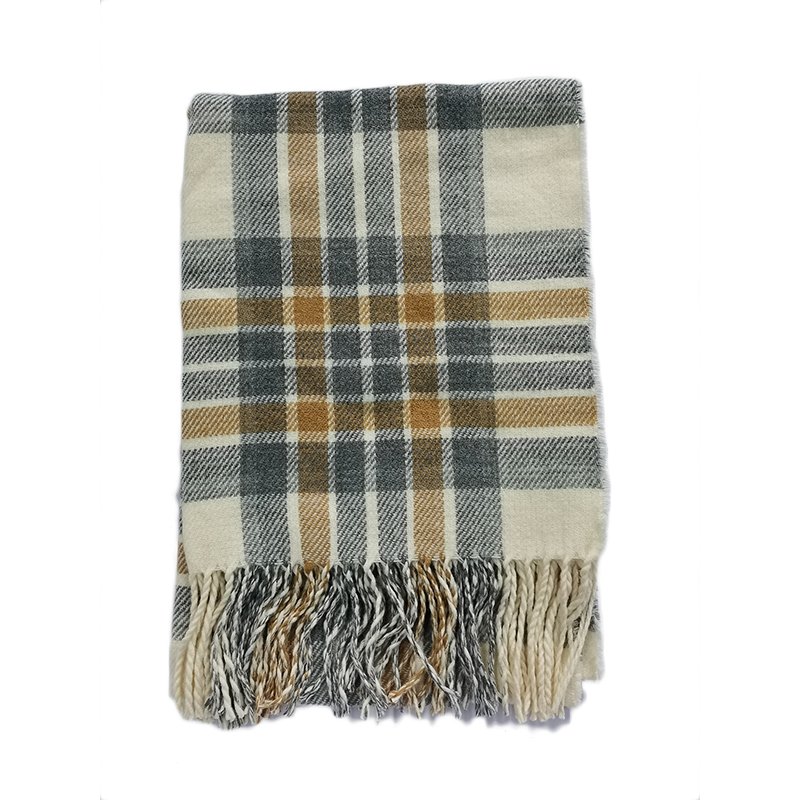 beautiful knitted scarf