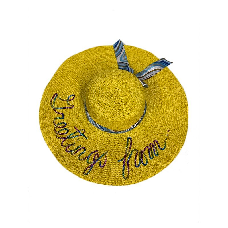 Female Straw Hiking Hat